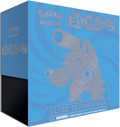 XY Evolutions Elite Trainer Boxes & Cases (Blastoise)