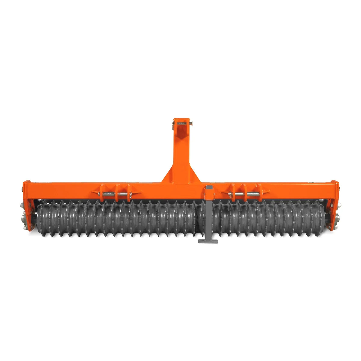 72" Cultipacker with 32 Ductile Iron Wheels,  Scraper Bar Included,  Category 1 and 2,  3 Point Hitch Tractor Attachment,  TCP1072