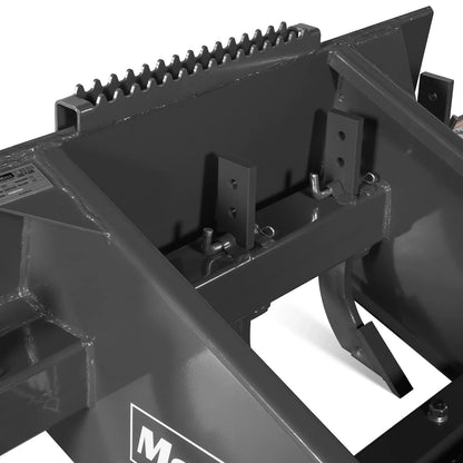 72" Skid Steer Land Plane with 7 Adjustable Scarifier Shanks, Removable Sift Screen and Bolt-On Cutting Blades, SSLP72