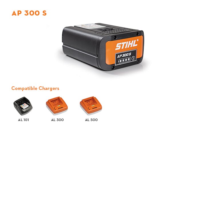 STIHL® AP 300 S – AP System Battery | 36V Lithium‑Ion Power