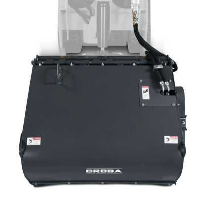 40'' Working Width Mini Skid Steer Box Broom Sweeper
