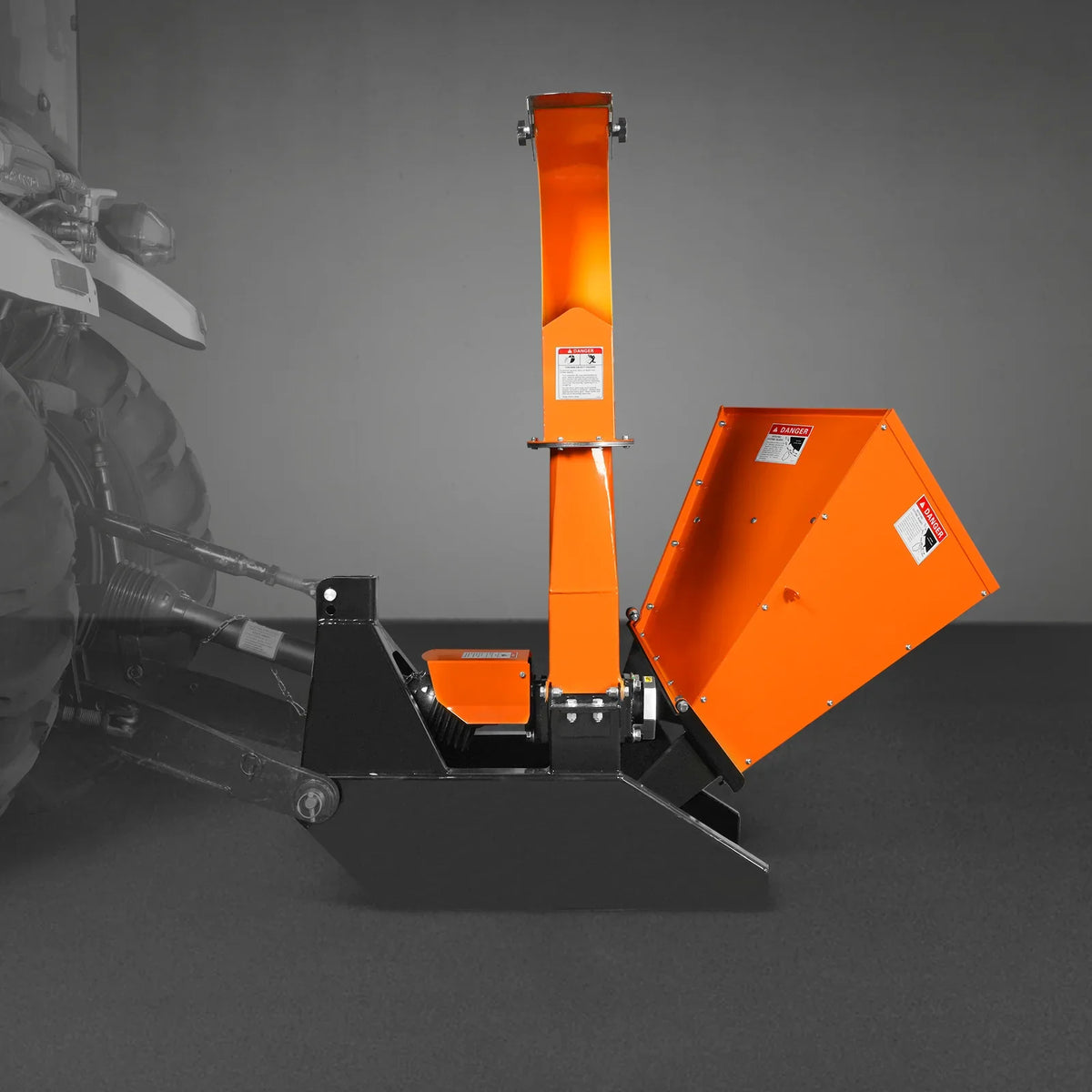3-Point PTO Stump Grinder & Wood Chipper Bundle; SG24PRO; BX42S; Orange