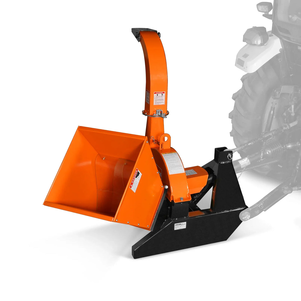 3-Point PTO Stump Grinder & 4" PTO Wood Chipper & Forestry Log Skidding Winch  Bundle, SG24 & BX42S &FW8800