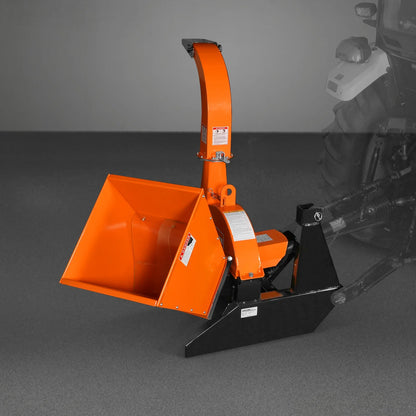 3-Point PTO Stump Grinder & Wood Chipper Bundle