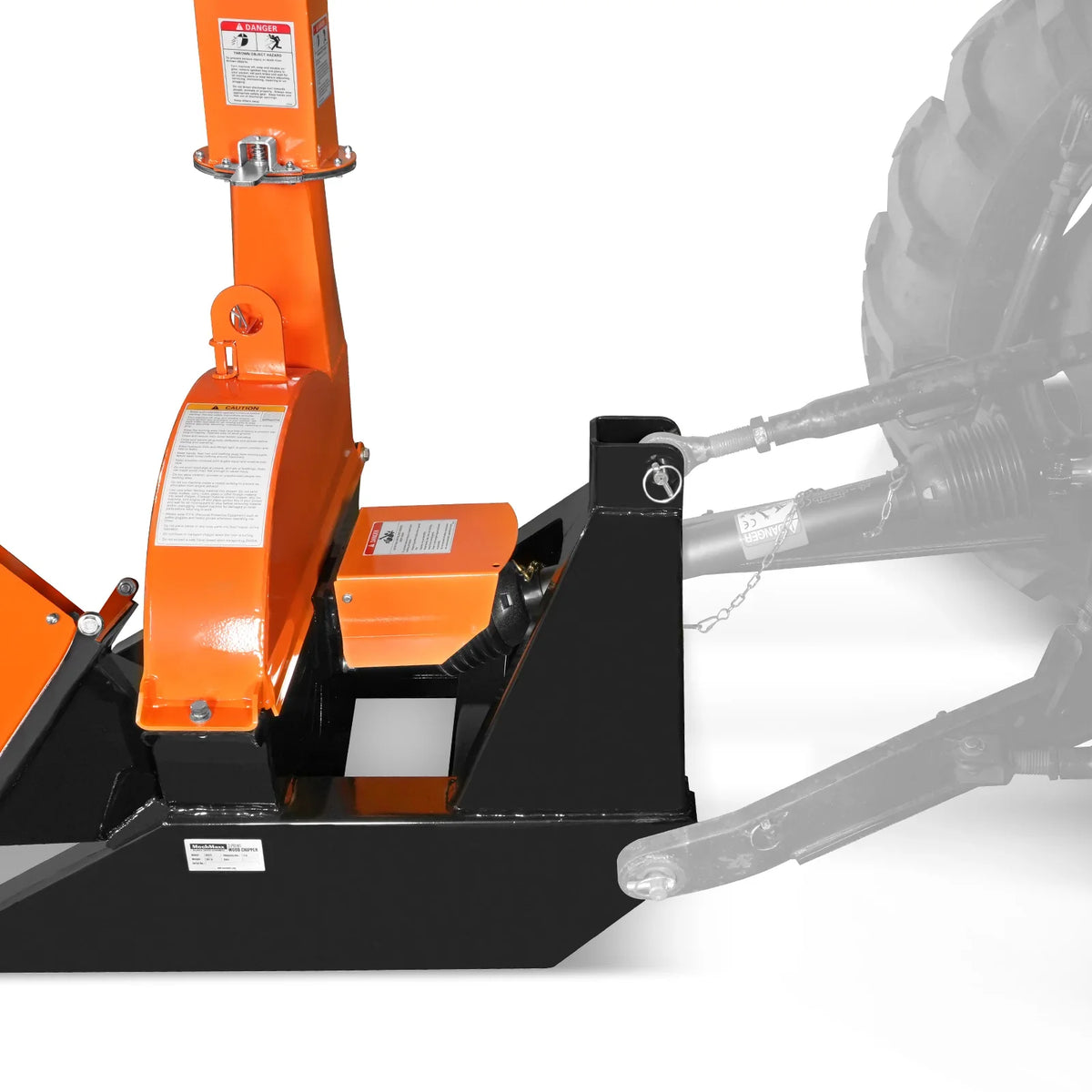 3-Point PTO Stump Grinder & 4" PTO Wood Chipper & Forestry Log Skidding Winch  Bundle, SG24 & BX42S &FW8800