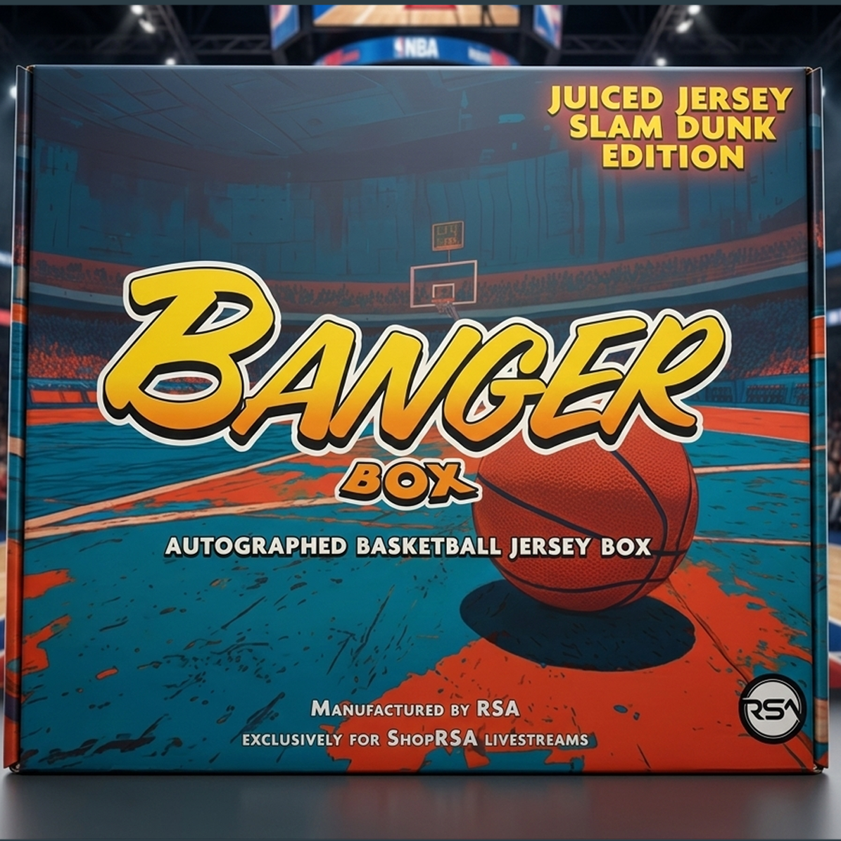 Juiced Autographed Basketball Jersey Banger Box - Series 2
