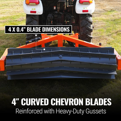 80" Crimper Roller 3 Point Hitch Tractor Attachment Agriculture Equipment,  CR82