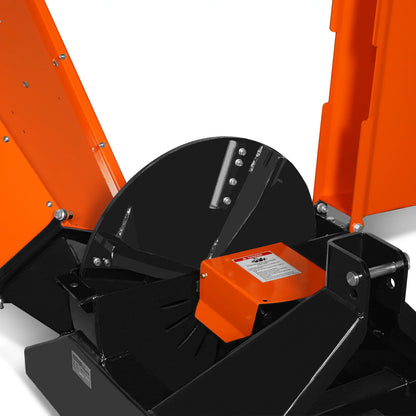 3-Point PTO Stump Grinder & Wood Chipper Bundle; SG24PRO; BX42S; Orange