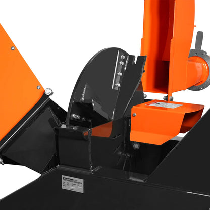 3-Point PTO Stump Grinder & Wood Chipper Bundle; SG24PRO; BX42S; Orange