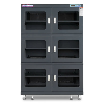 1-10% RH Electronic Dry Cabinet 1430L ESD Desiccator Cabinet Ultra-Low Humidity Storage,  EDC1430C-6