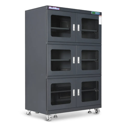 1-10% RH Electronic Dry Cabinet 1430L ESD Desiccator Cabinet Ultra-Low Humidity Storage,  EDC1430C-6