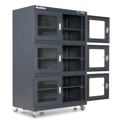 1-10% RH Electronic Dry Cabinet 1430L ESD Desiccator Cabinet Ultra-Low Humidity Storage,  EDC1430C-6