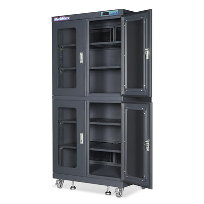 1-10% RH Electronic Dry Cabinet 880L ESD Desiccator Cabinet Ultra-Low Humidity Storage,  EDC880C