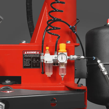 24" Rim Double Assist Arms Tire Changer Swing Arm Wheel Changer with Bead Blaster,  TC9662