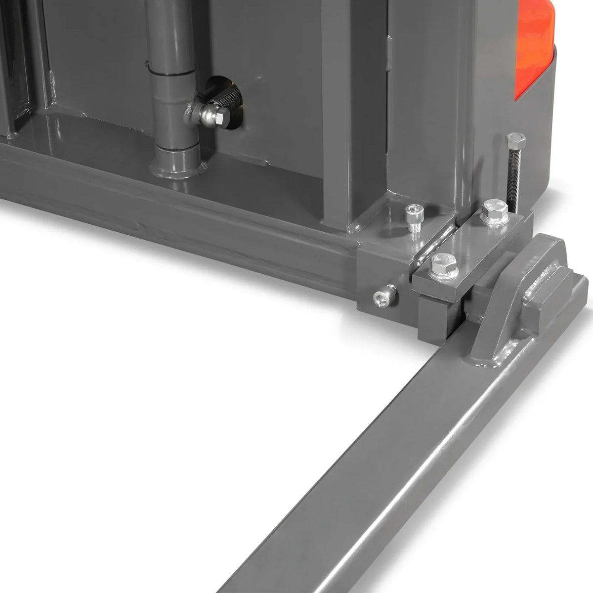 2640lbs Electric Straddle Stacker,  118" Lift,  Adjustable Legs & Forks,  F26-118SLA