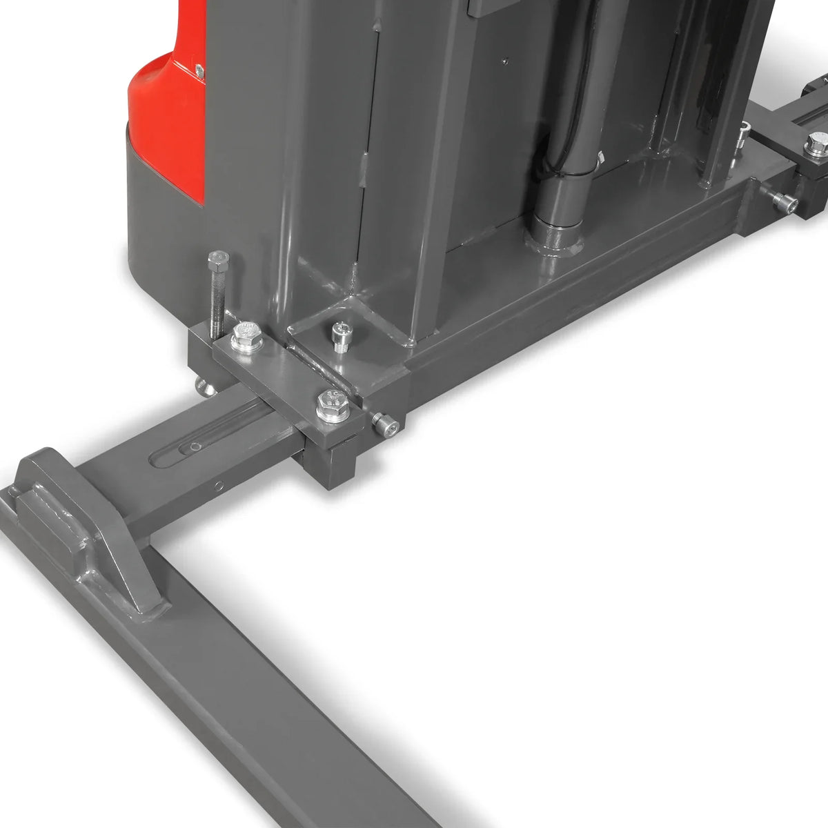 2640lbs Electric Straddle Stacker,  118" Lift,  Adjustable Legs & Forks,  F26-118SLA