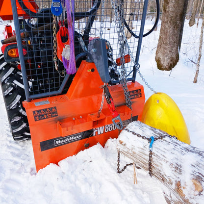 22" Portable Sawmill & Forestry Log Skidding Winch  Bundle, SM22 & FW8800