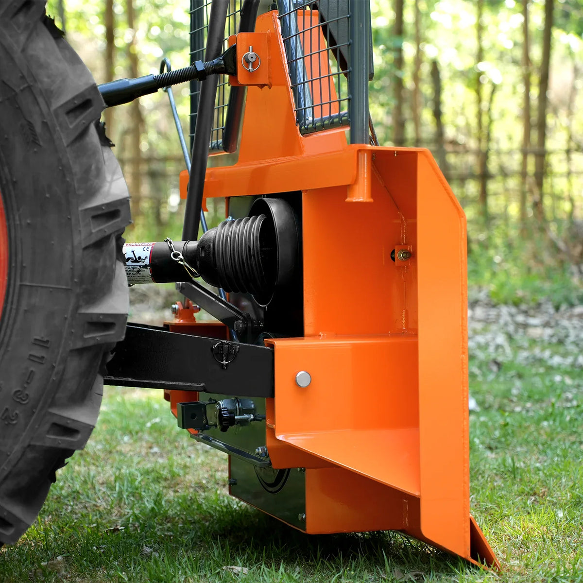 3-Point PTO Stump Grinder & 4" PTO Wood Chipper & Forestry Log Skidding Winch  Bundle, SG24 & BX42S &FW8800