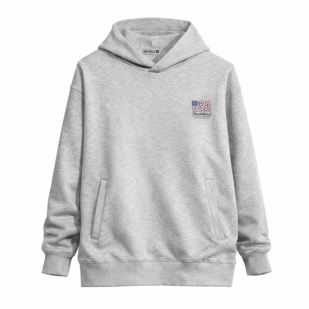 Grey Hoodie, Size M