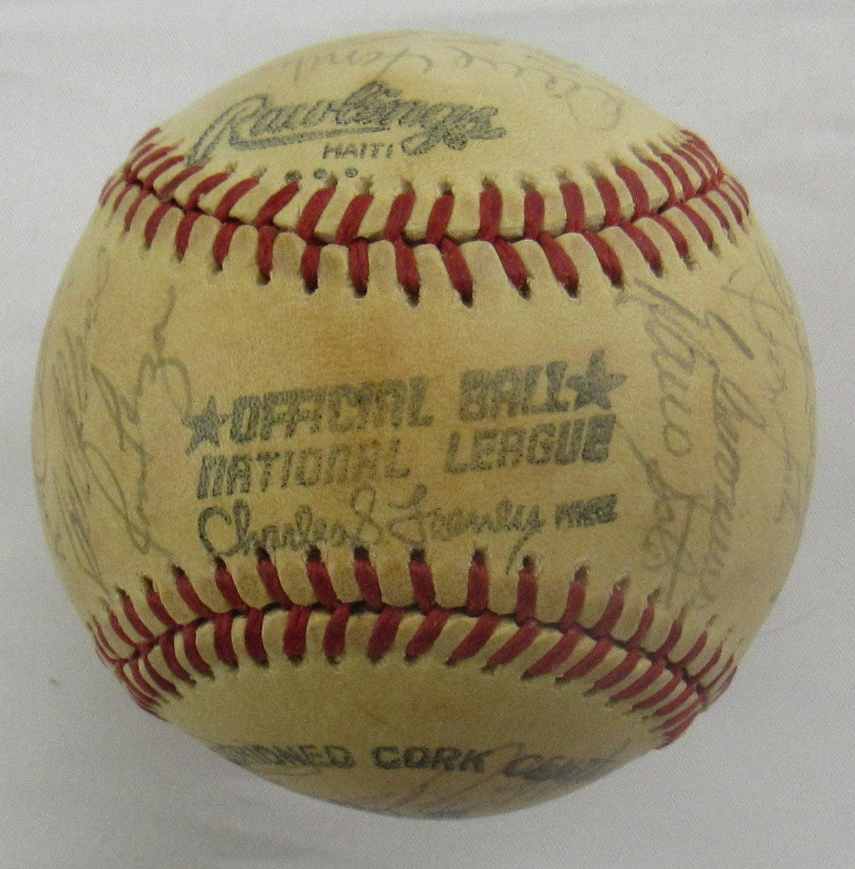1980 Cincinnati Reds Team Ball - Johnny Bench, Tom Seaver, George Foster