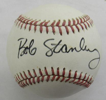 Bob Stanley Signed Auto Baseball B172