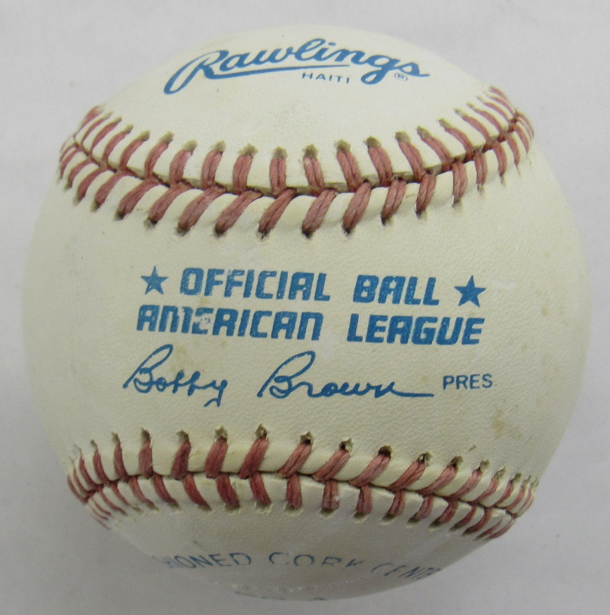 Bob Stanley Signed Auto Baseball B172
