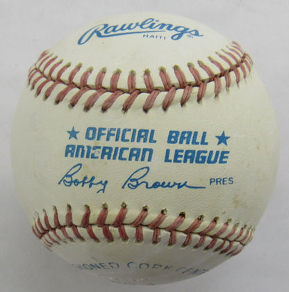Bob Stanley Signed Auto Baseball B172