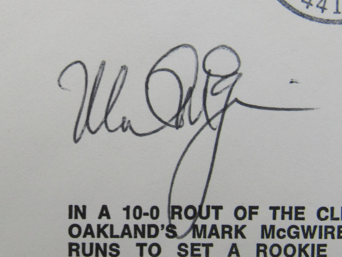 Mark McGwire Signed Auto Envelope JSA CM07356
