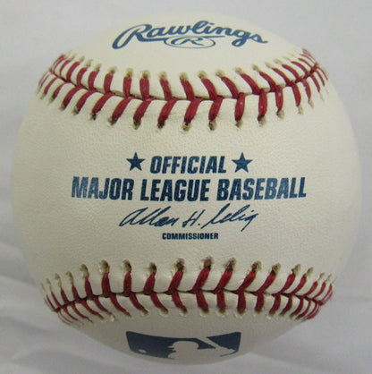 Steve Lyons "Psycho" Signed Auto Baseball B155