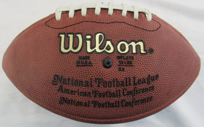 Ricky Williams Signed Wilson Paul Tagliabue Football PSA/DNA V94048