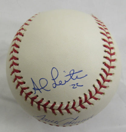 Tom Seaver / Al Leiter Multi Signed Auto Rawlings Baseball Steiner & MLB Hologram
