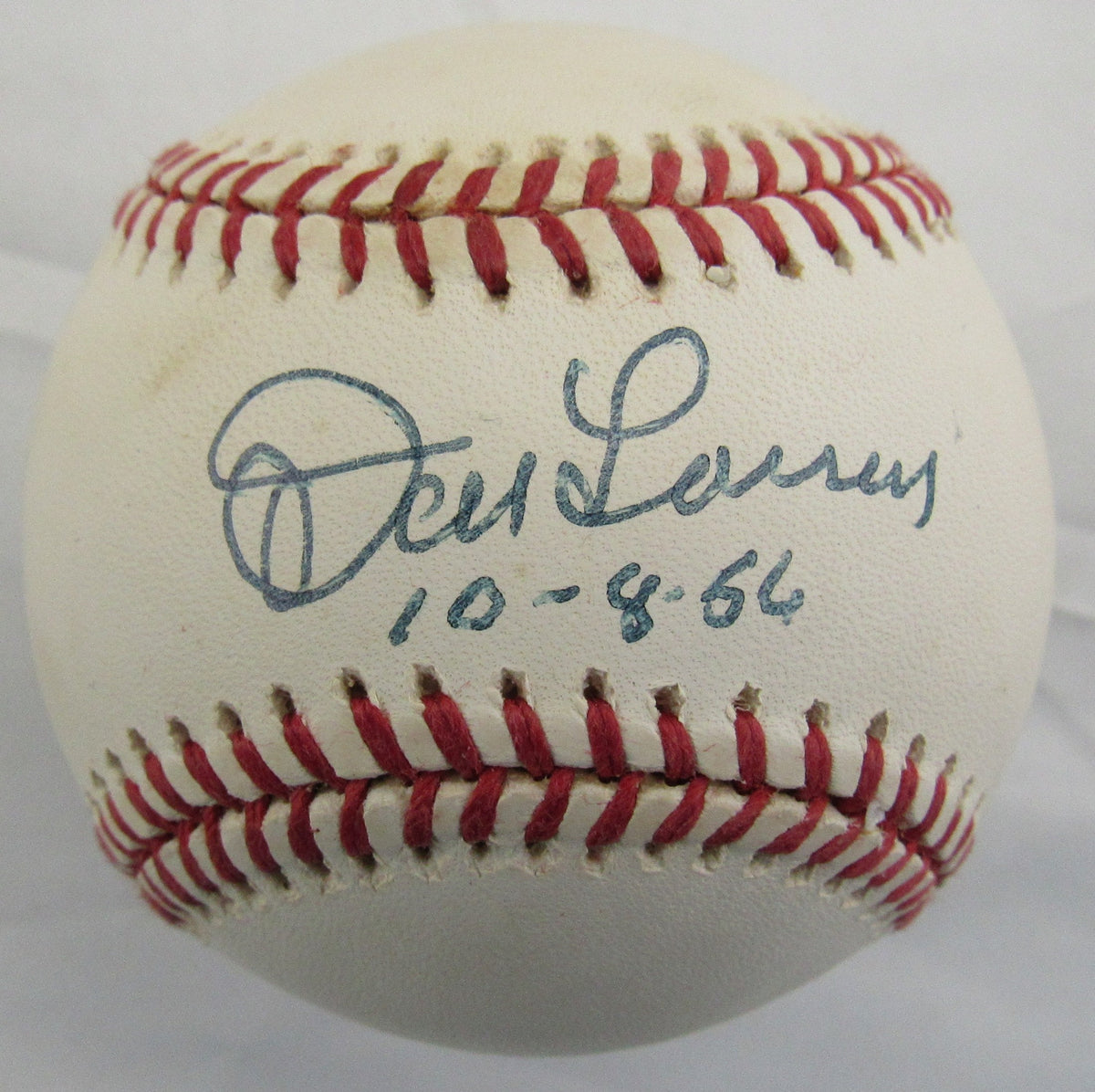 Don Larsen Signed Auto Rawlings Baseball w/ Insc