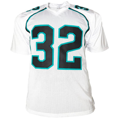 Maurice Jones-Drew Signed Jacksonville White Away Jersey Football Jersey (JSA)