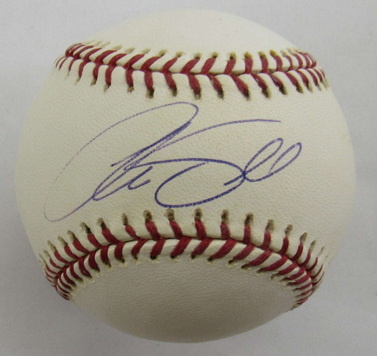 Aaron Small Signed Auto Rawlings Baseball B163