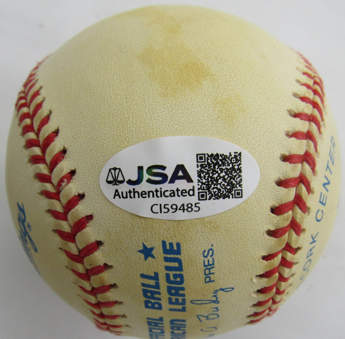 Harmon Killebrew Signed Auto Baseball JSA CI59485