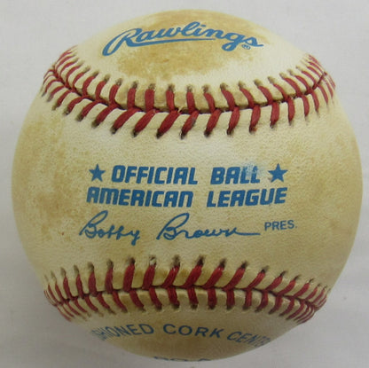 Curt Belfray Signed Auto Rawlings Baseball B150