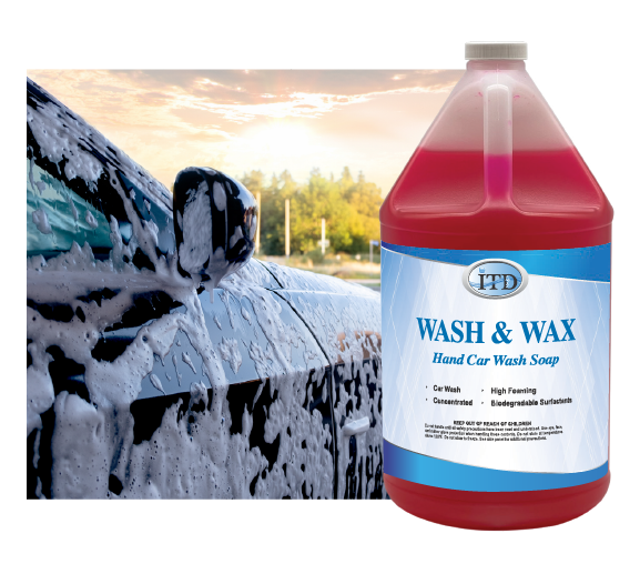 Wash & Wax – Hand Car Wash Soap  1 Gallon