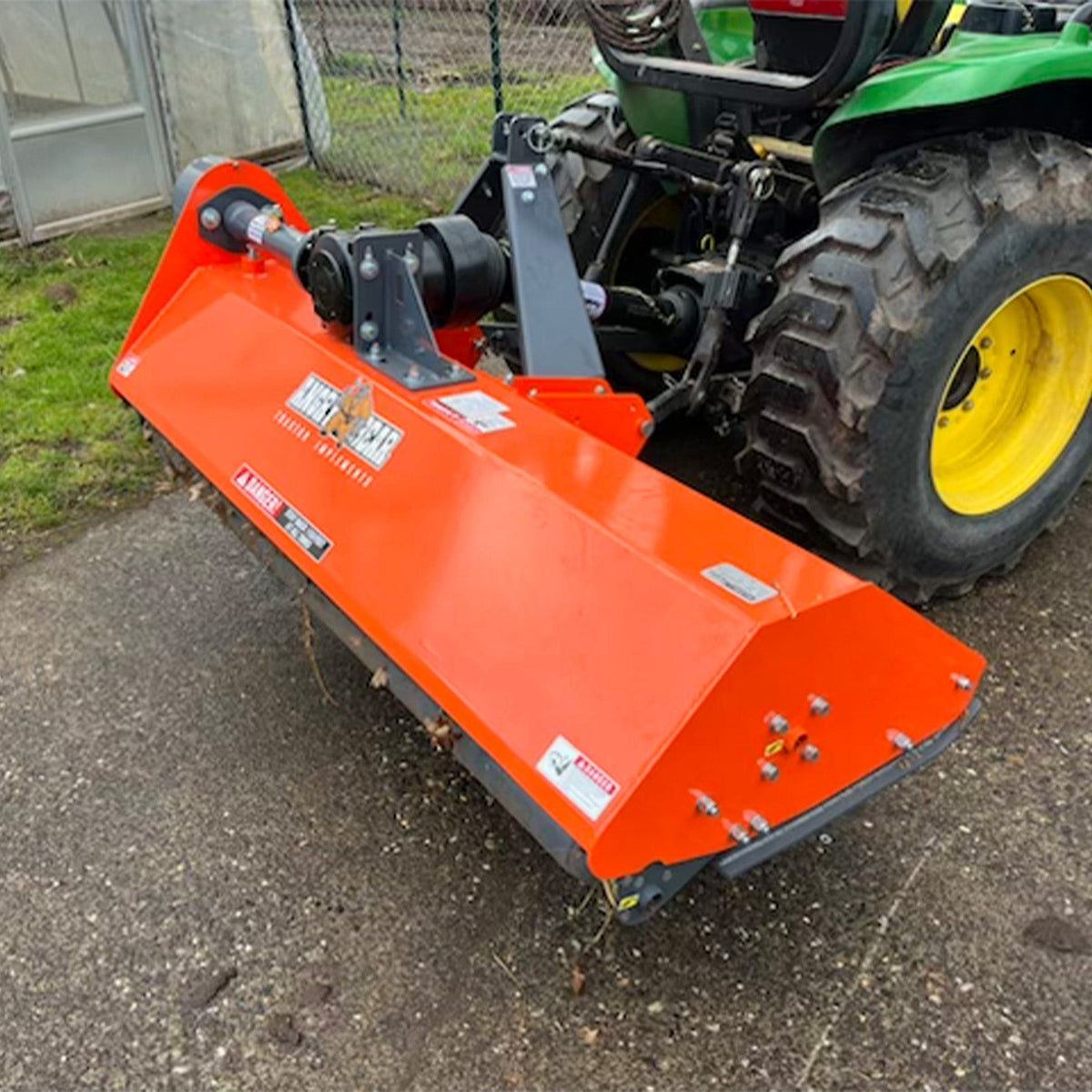 3-Point PTO Stump Grinder & 60'' PTO Flail Mower  Bundle, SG24 & NAM60