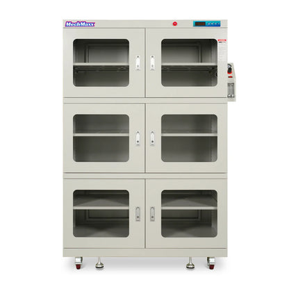 1-60% RH Nitrogen Dry Cabinet 1430L ESD Desiccator Cabinet Low Humidity Storage,  White,  NC1430BW-6