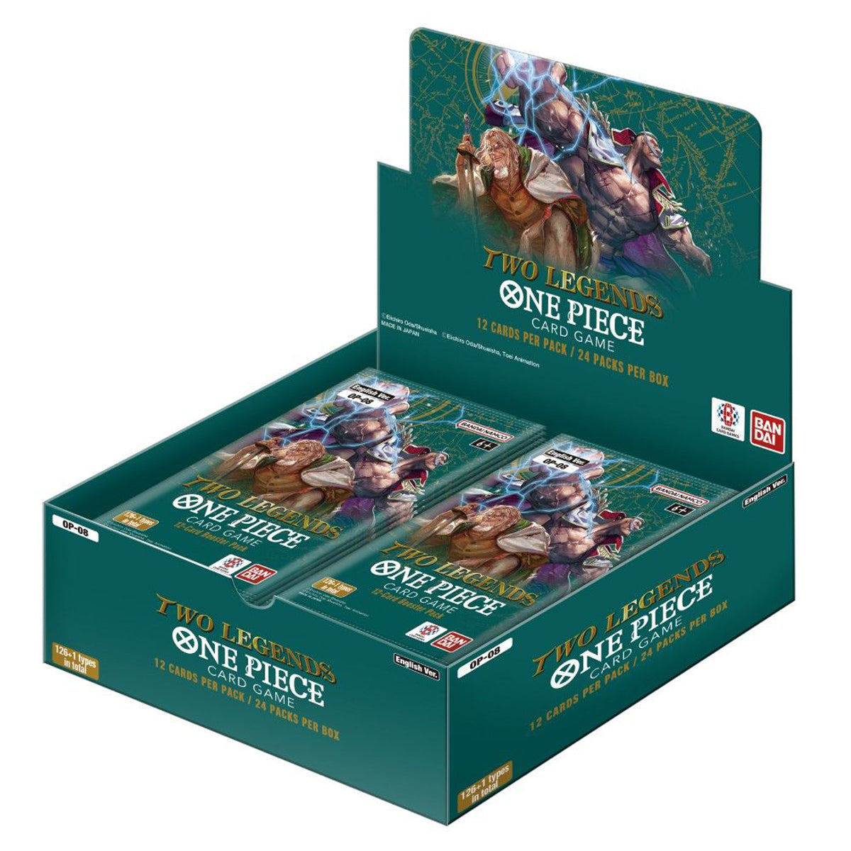 One Piece Card Game Two Legends OP-08 Booster Box
