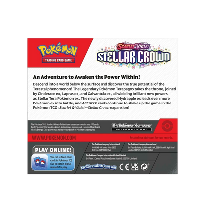 Stellar Crown Booster Boxes & Cases