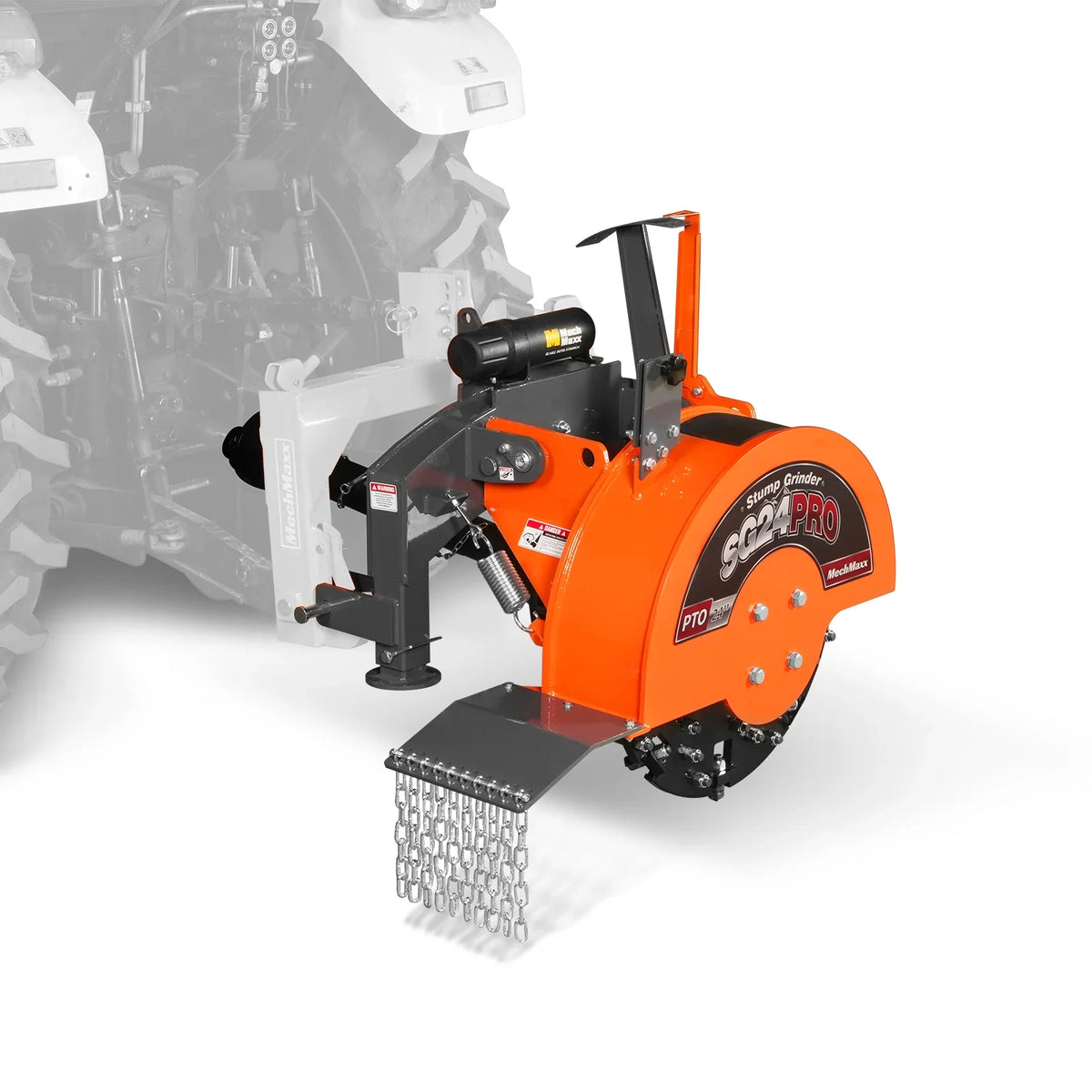3-Point PTO Stump Grinder & 6",  3 Point Hydraulic PTO Wood Chipper Bundle, SG24PRO & WC68H