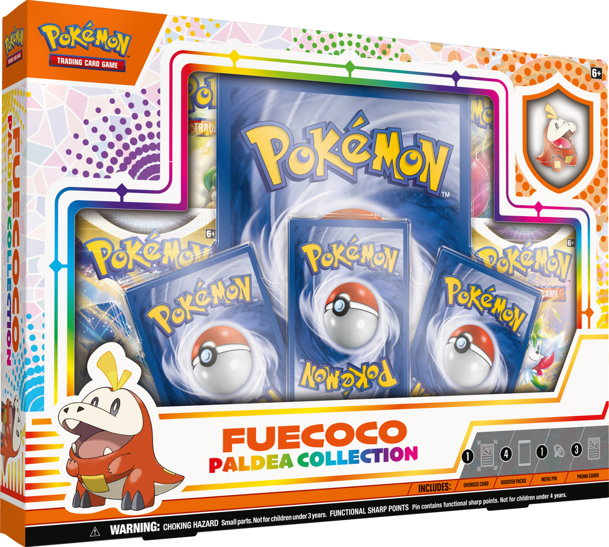 Pokémon TCG: Paldea Pin Collection