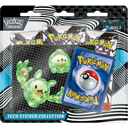Black Bolt Tech Sticker Collection 3-Pack Blister (Black Bolt & White Flare)