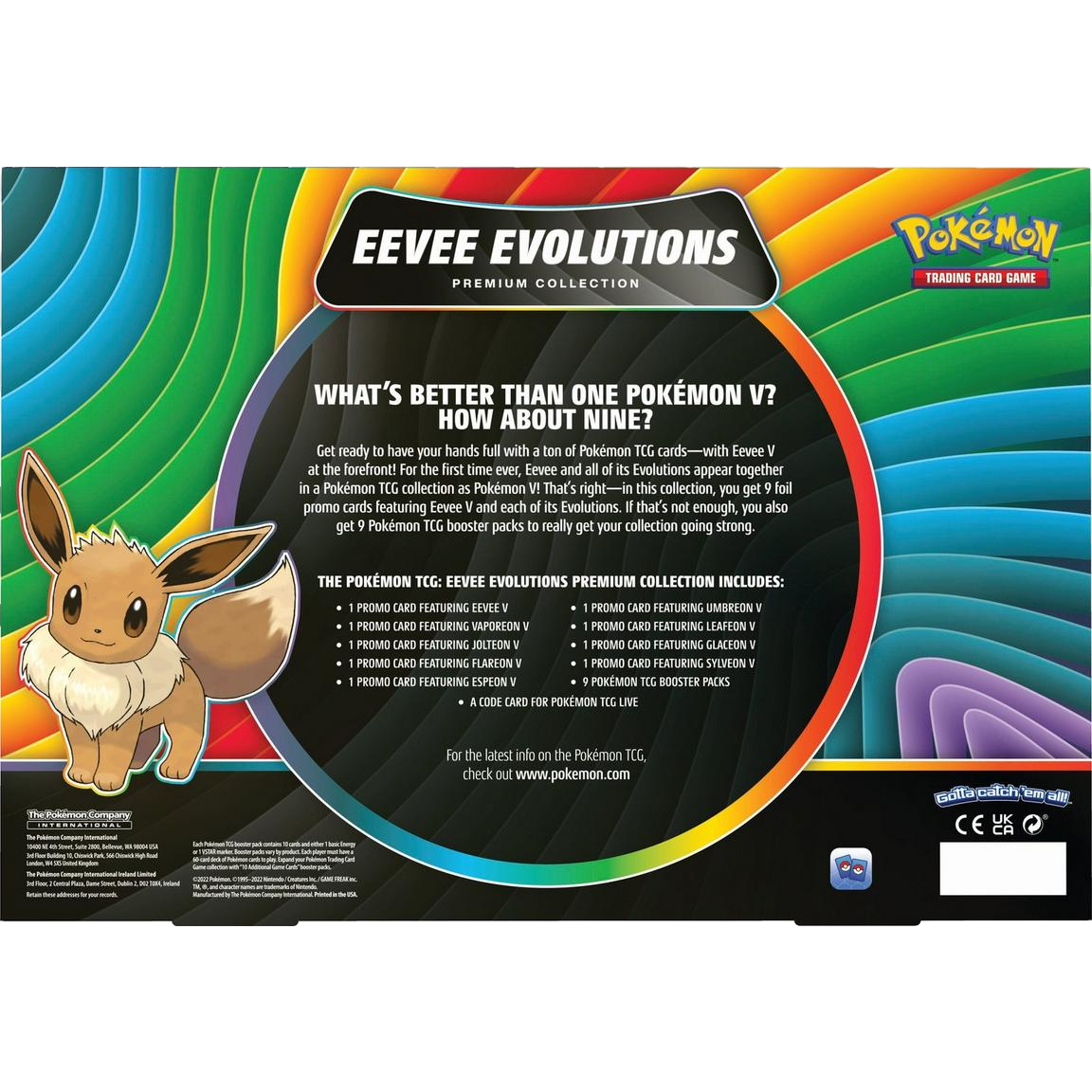 Pokémon TCG: Eevee V Premium Collection (GameStop Exclusive)