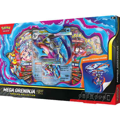Mega Greninja ex Premium Collection (Chaos Rising)