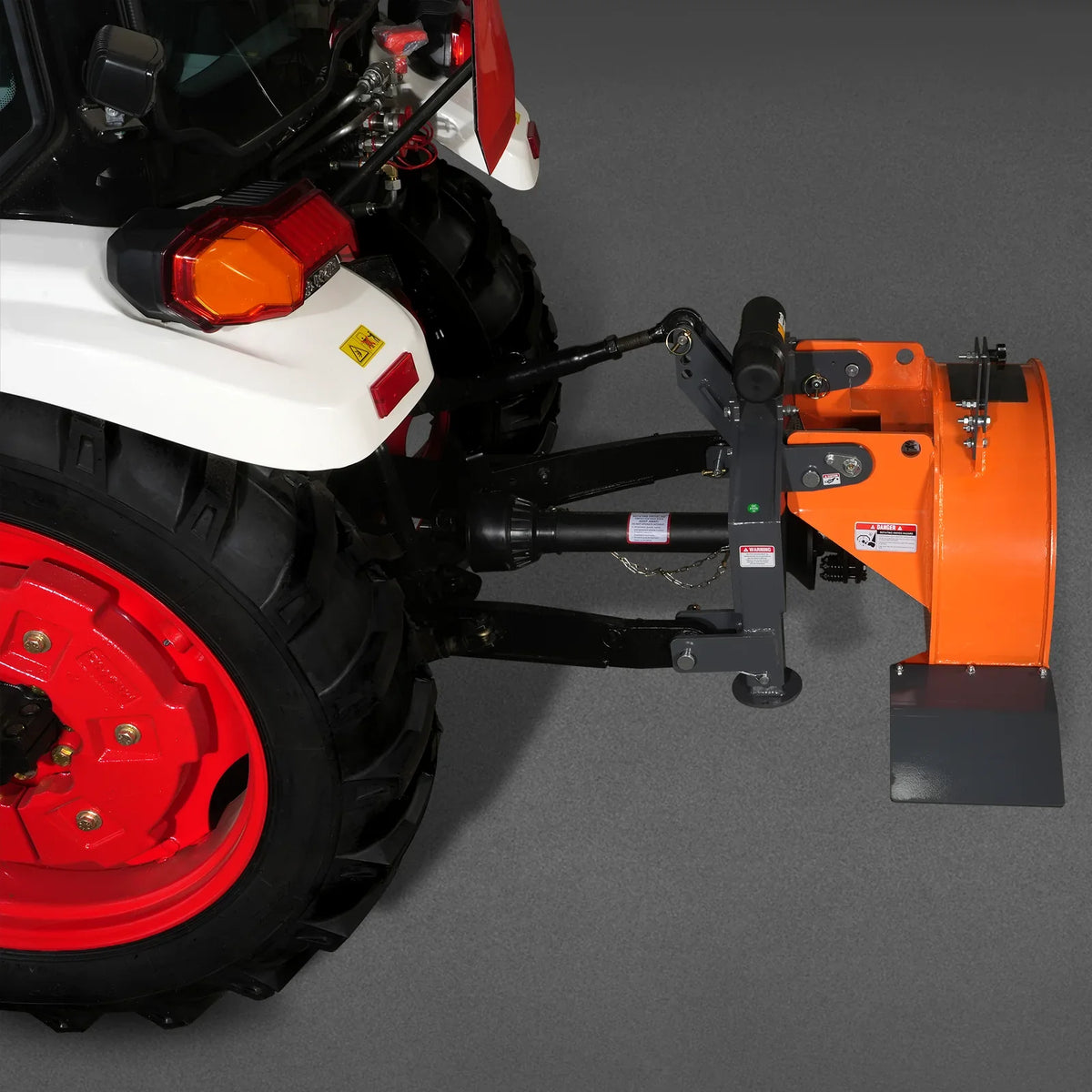 3-Point Hitch PTO Stump Grinder with 34 Carbide Teeth (PTO Shaft Included with Slip Clutch),  for 15-45HP Tractor,  SG24