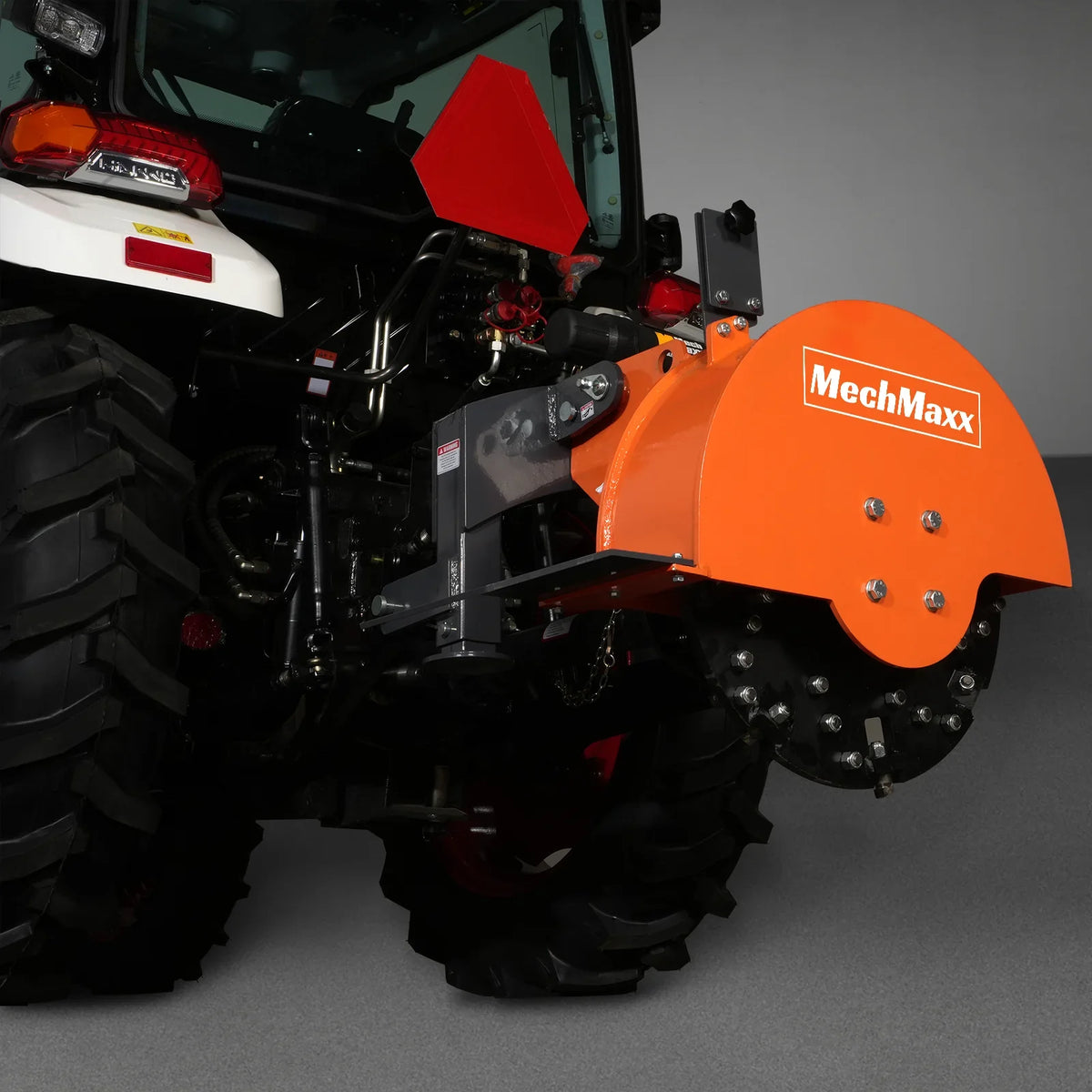 3-Point Hitch PTO Stump Grinder with 34 Carbide Teeth (PTO Shaft Included with Slip Clutch),  for 15-45HP Tractor; SG24.