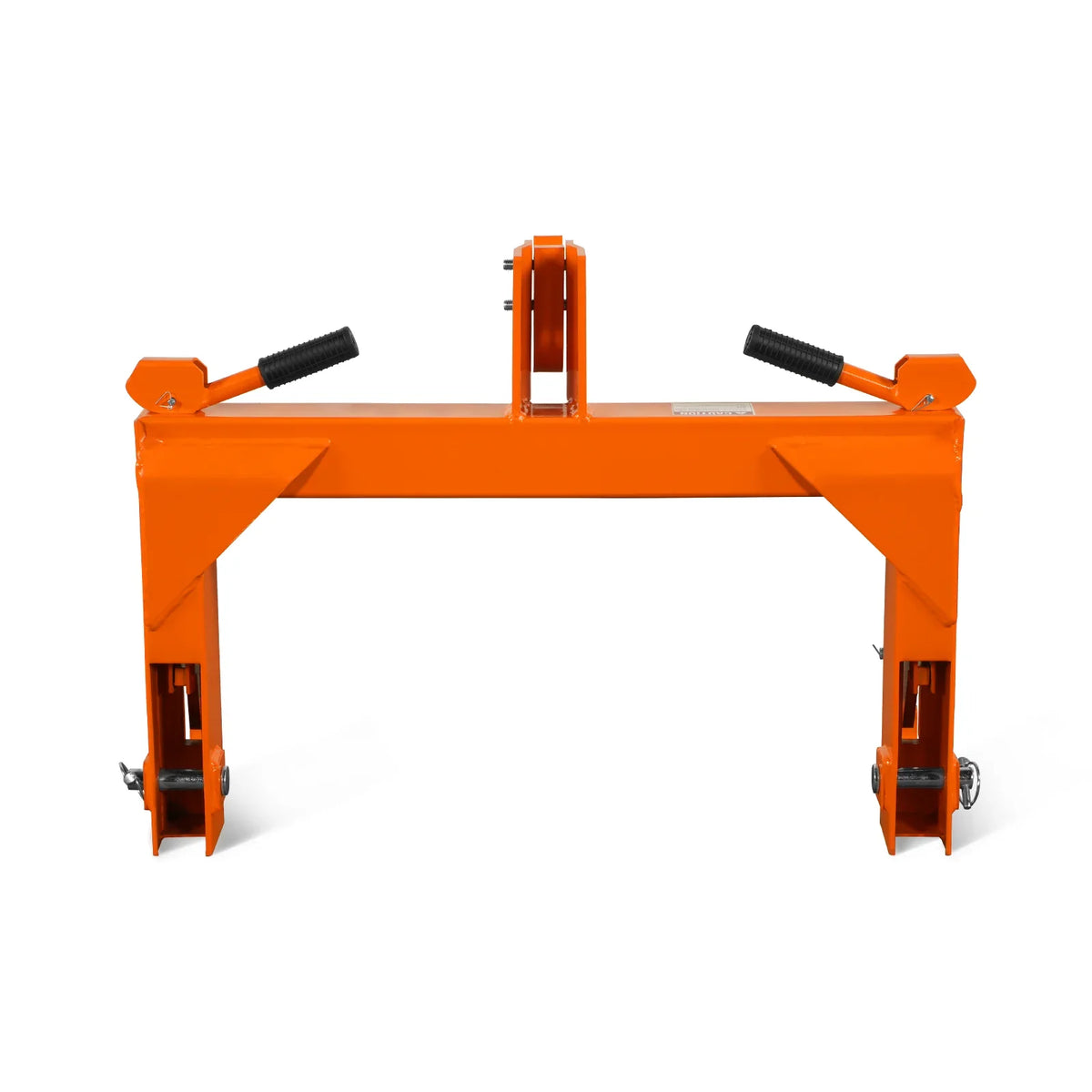 3 Point Quick Hitch Cat 1 for Tractors, Orange, QH1T
