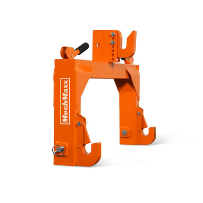 3 Point Quick Hitch Cat 1 for Tractors, Orange, QH1T